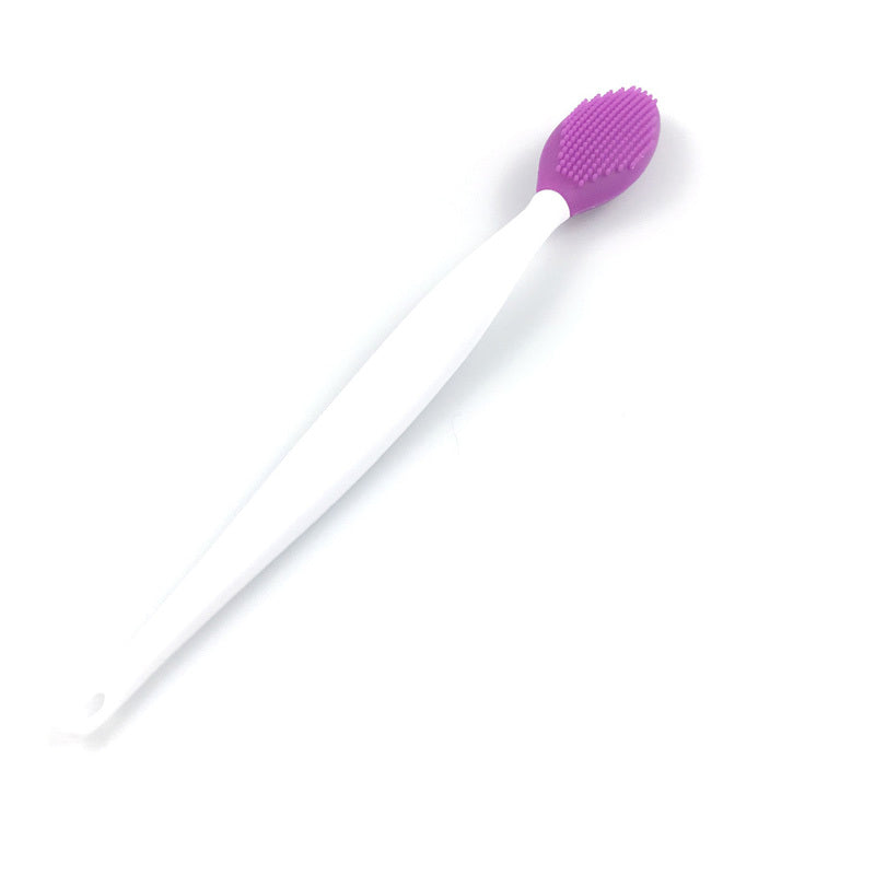 Light Beige Silicone Brush Exfoliating Nose Clean Brushes Tools with Replacement Head