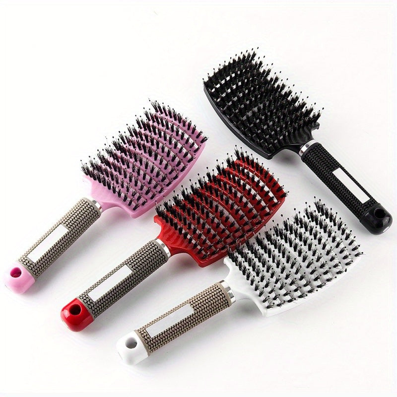 Curved Vented Professional Detangling Hair Brush