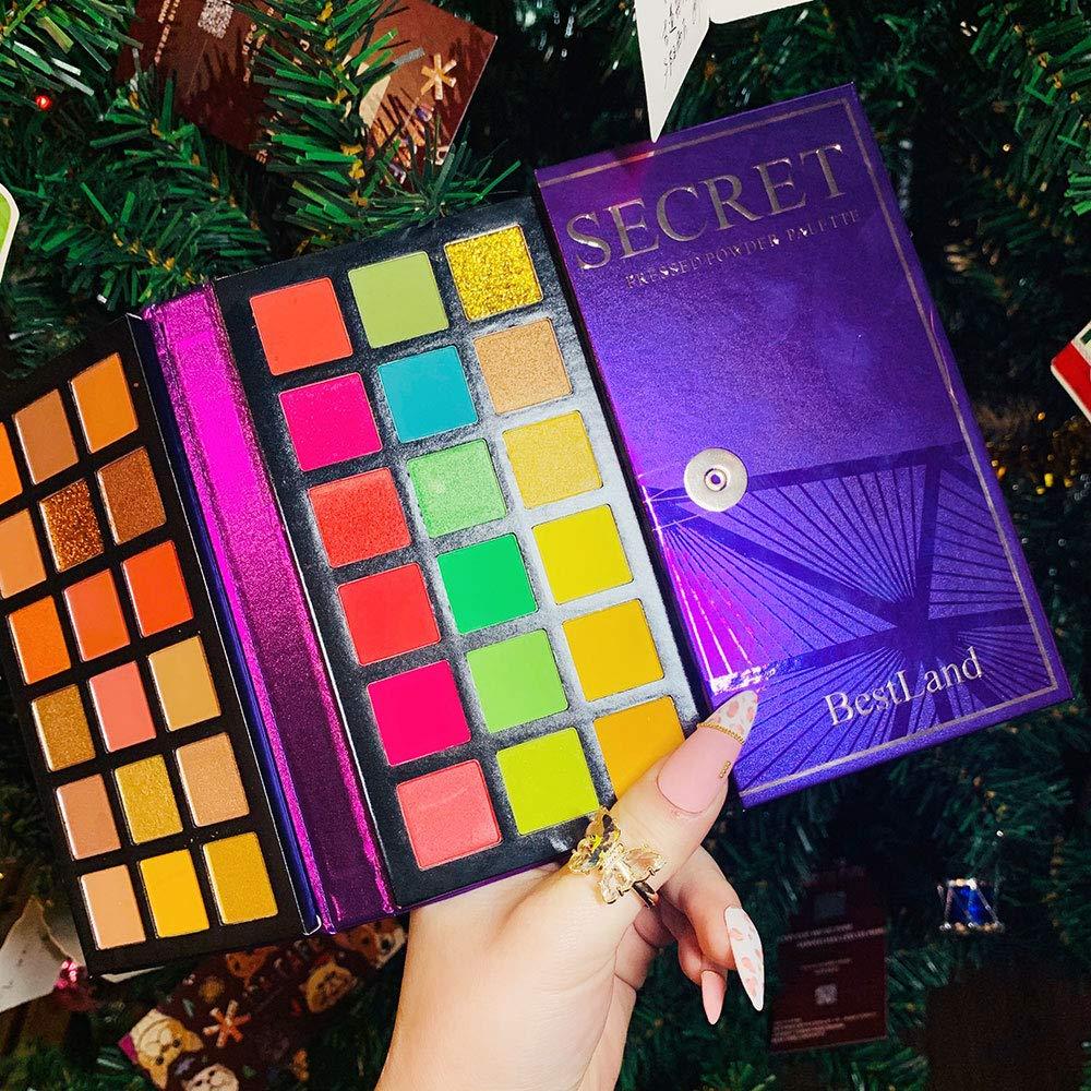 72 Color Eyeshadow Palette Color Board Shimmer Matte Nude Natural All In One, Carnival/Mardi Gras/Masquerade