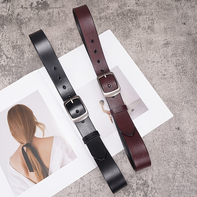 Elegant Leather Belt for Women