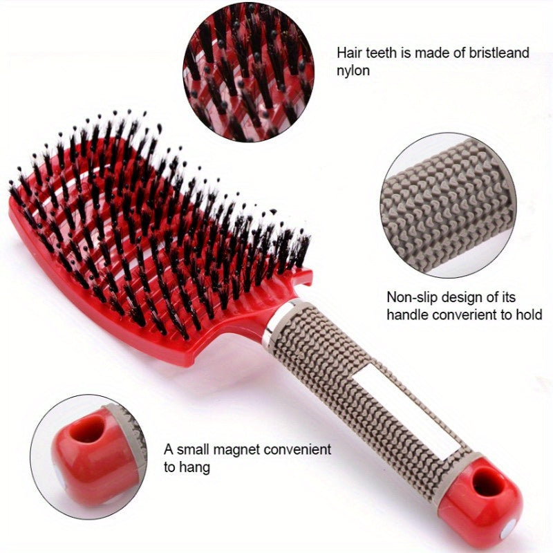 Curved Vented Professional Detangling Hair Brush