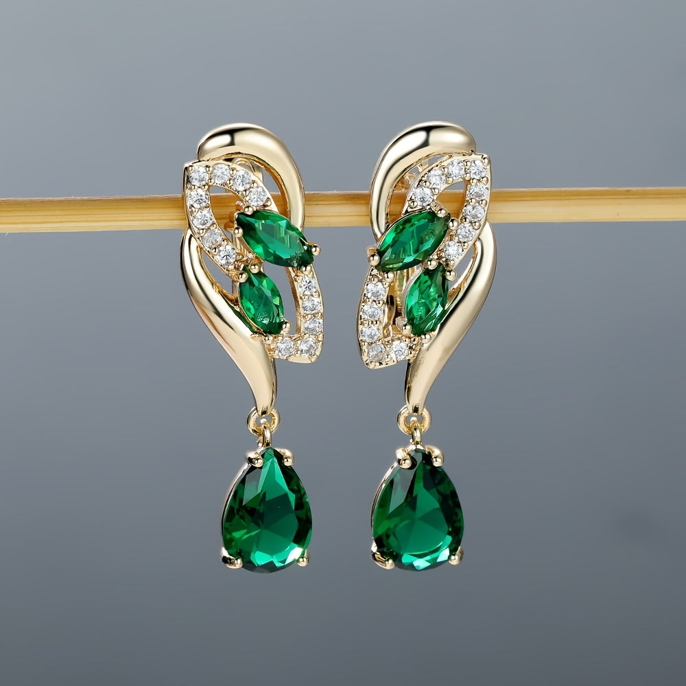 Flower Dangle Earrings for Women