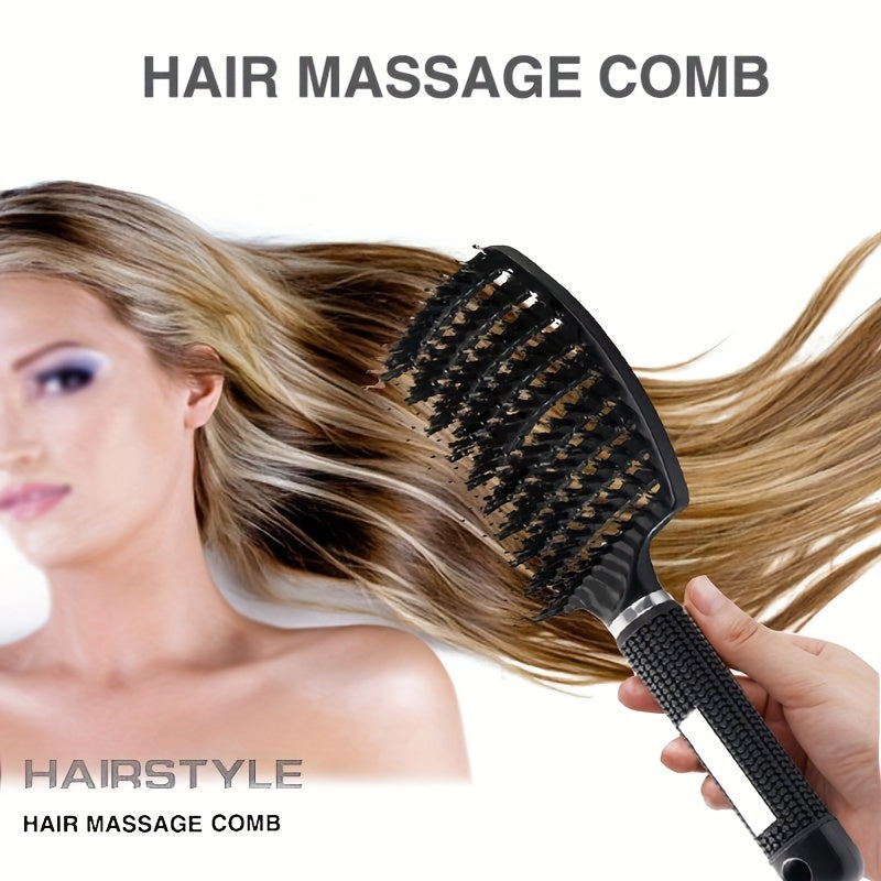 Curved Vented Professional Detangling Hair Brush