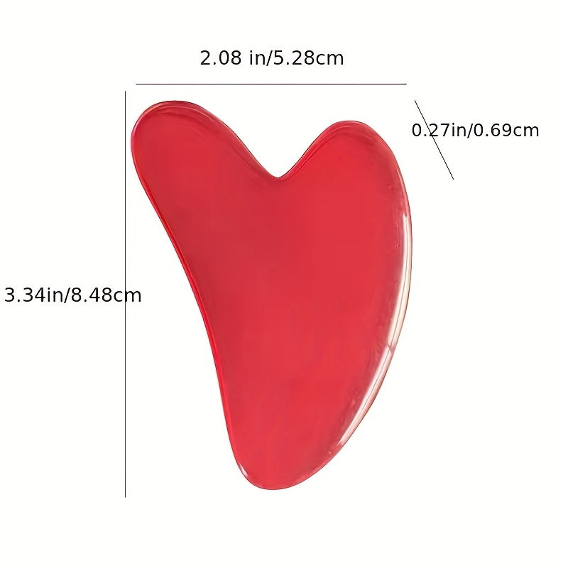 Heart-Shaped Guasha Massage Tool