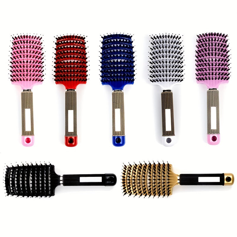 Curved Vented Professional Detangling Hair Brush