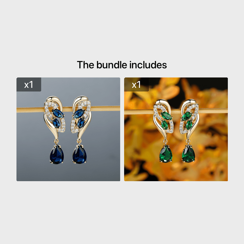 Flower Dangle Earrings for Women