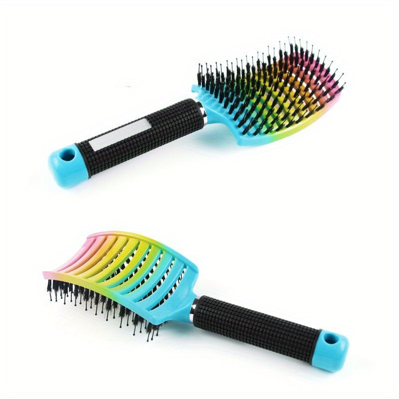 Curved Vented Professional Detangling Hair Brush