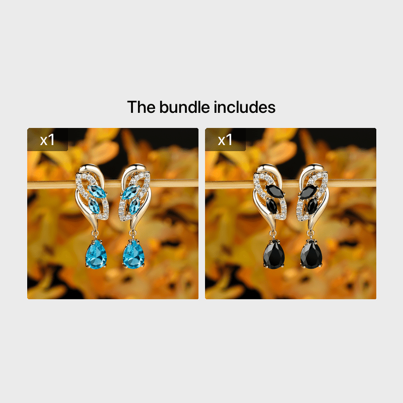 Flower Dangle Earrings for Women