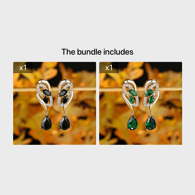 Flower Dangle Earrings for Women