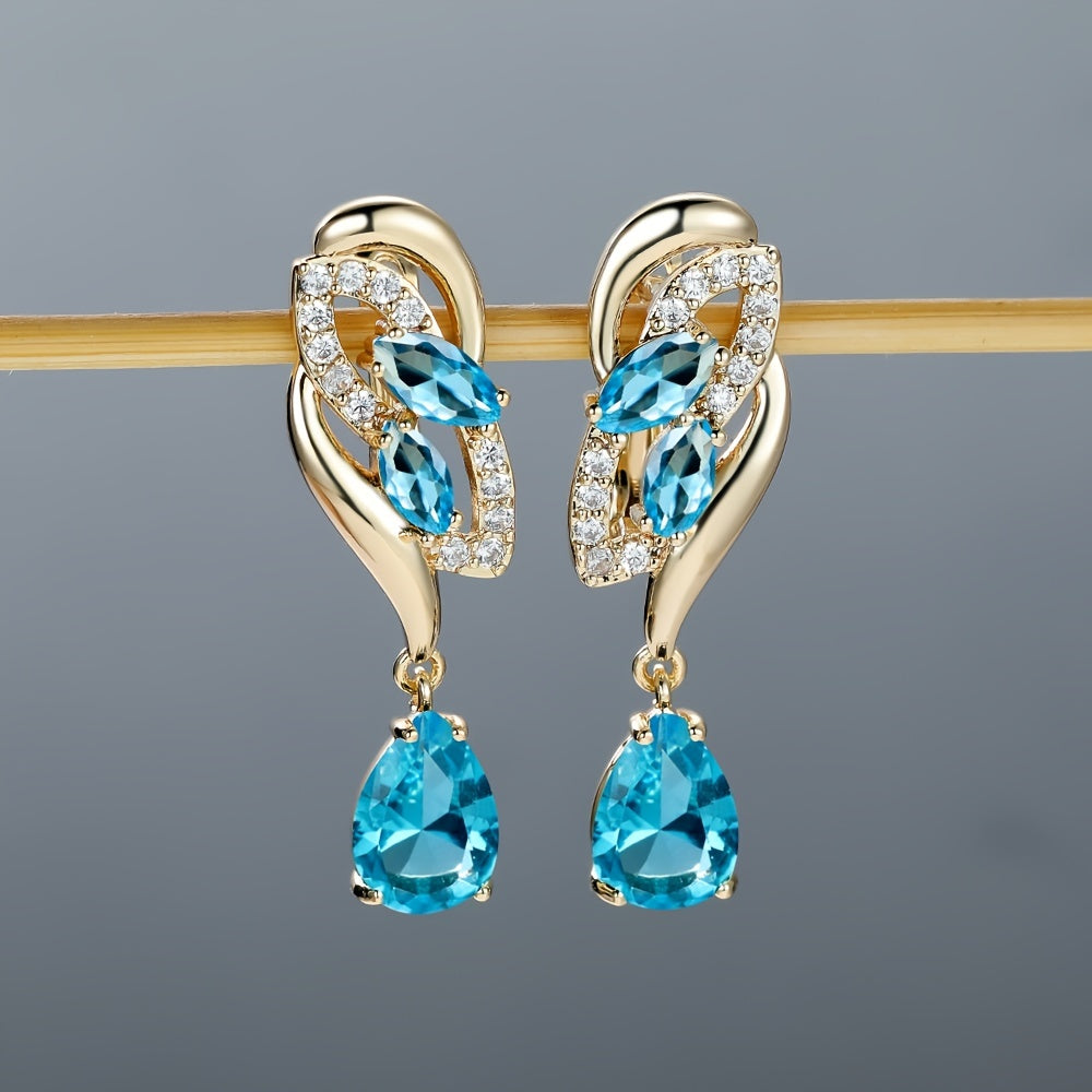 Flower Dangle Earrings for Women