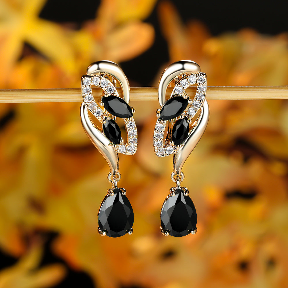 Flower Dangle Earrings for Women