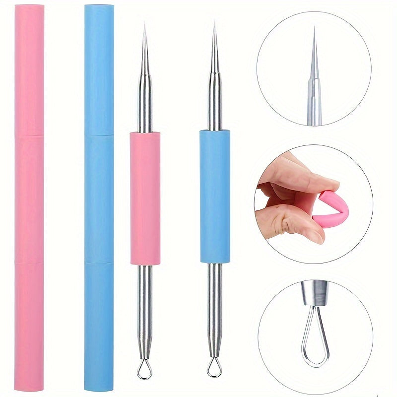 Double-Ended Silicone Needle Tool