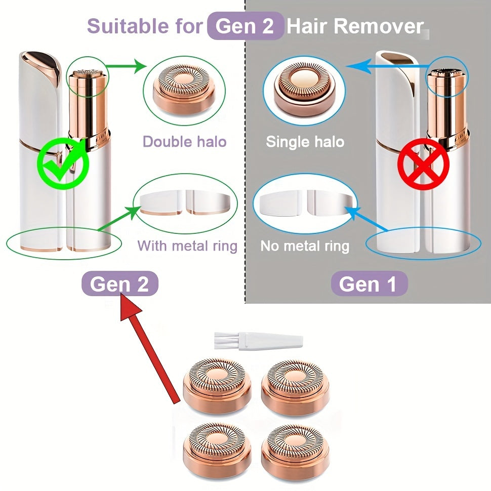Facial Hair Remover Replacement Heads