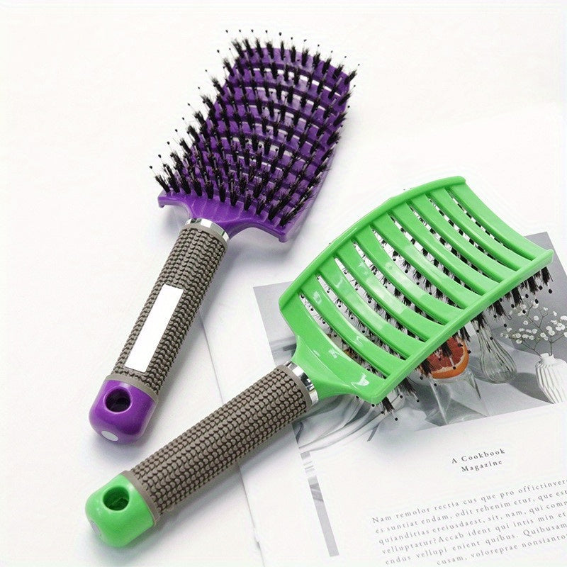 Curved Vented Professional Detangling Hair Brush